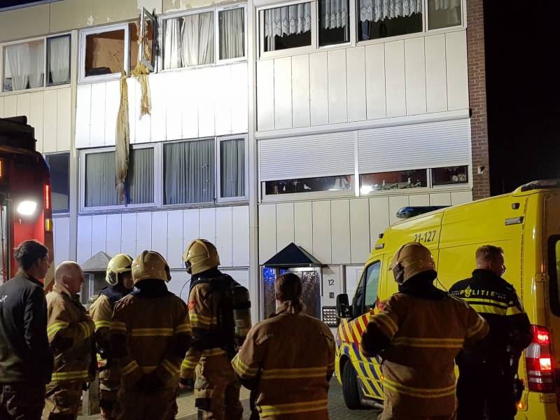 Explosie in woning na brand in kachel