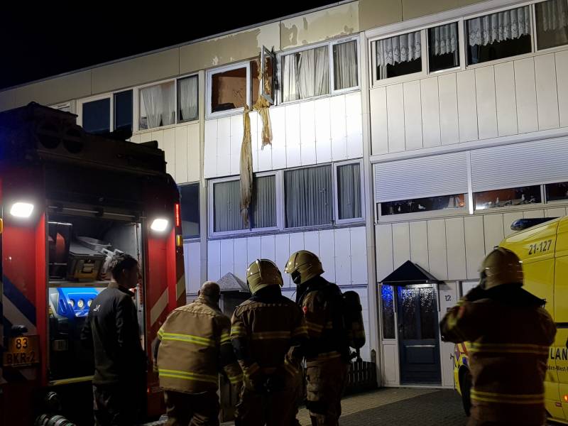 Explosie in woning na brand in kachel