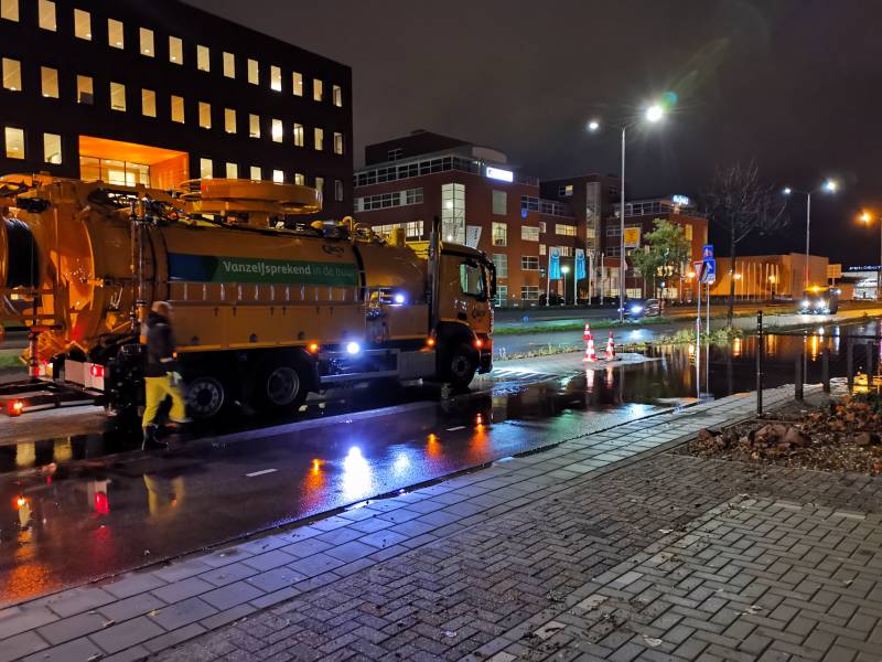 Grote overlast door gesprongen waterleiding