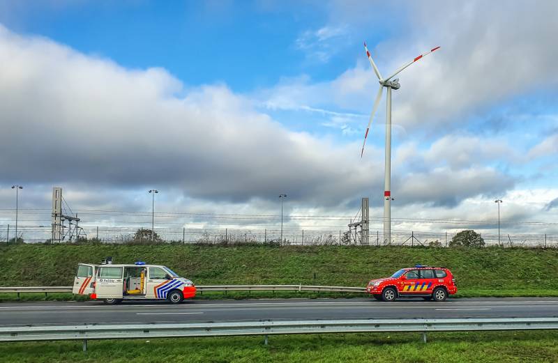 Lange files door zwaar ongeval met vrachtwagens