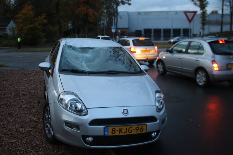 Persoon gewond bij aanrijding