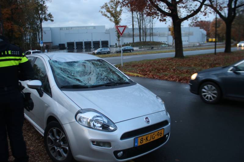 Persoon gewond bij aanrijding