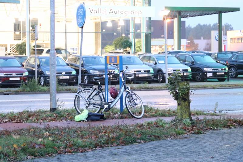 Fietsster gewond na aanrijding met auto