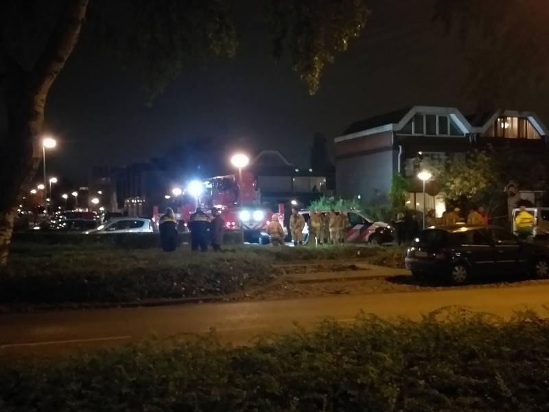 Veel hulpdiensten bij incident in flat