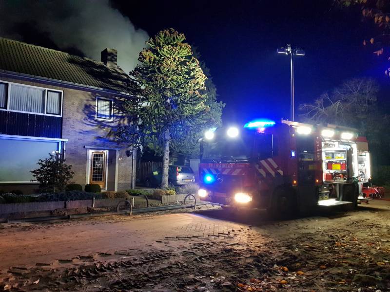 Schuur verwoest door brand
