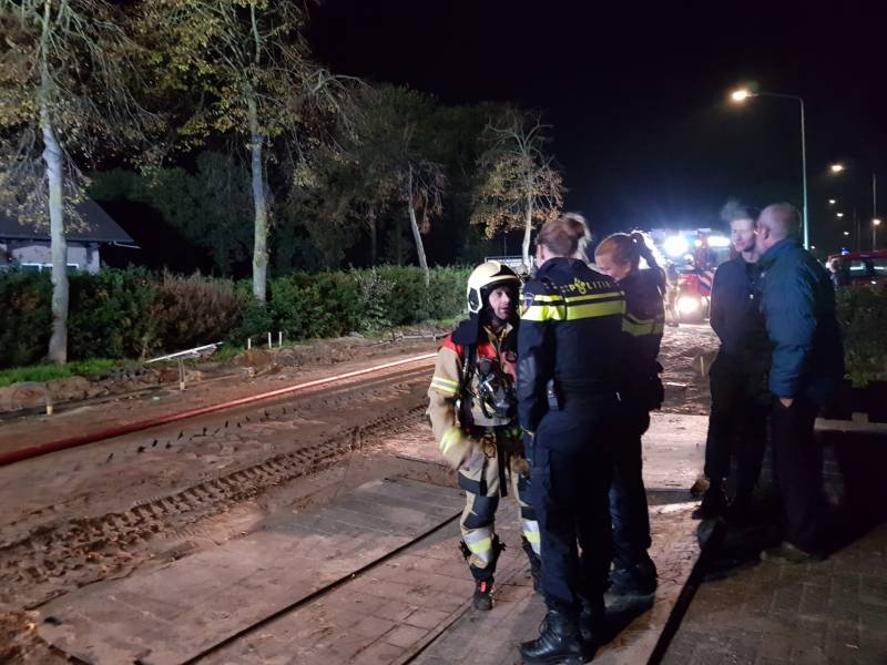 Schuur verwoest door brand