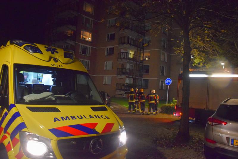 Acht appartementen ontruimt wegens brand