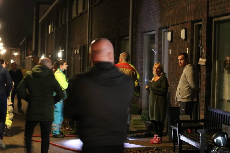 Woning ontruimd na brand in keuken