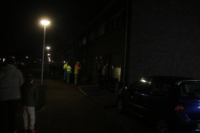 Woning ontruimd na brand in keuken