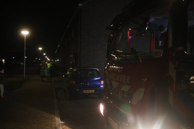 Woning ontruimd na brand in keuken