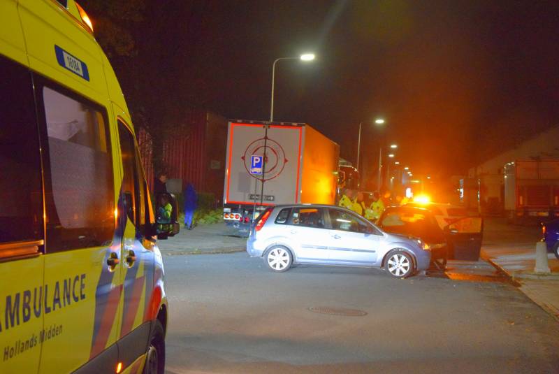 Flinke schade bij aanrijding op kruising