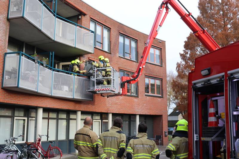 Brand in woning van zorgcentrum