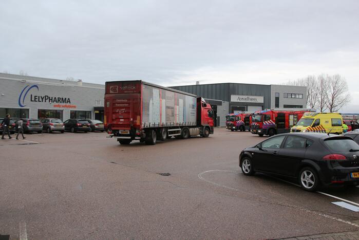 Persoon gewond bij explosie LelyPharma