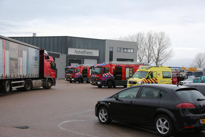 Persoon gewond bij explosie LelyPharma