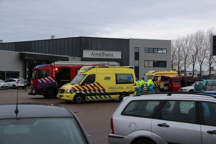 Persoon gewond bij explosie LelyPharma