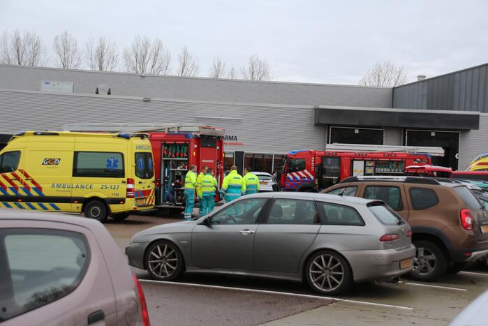 Persoon gewond bij explosie LelyPharma