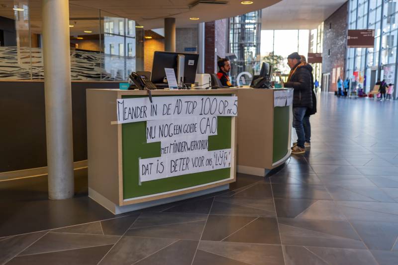 Ziekenhuizen plat door stakingen