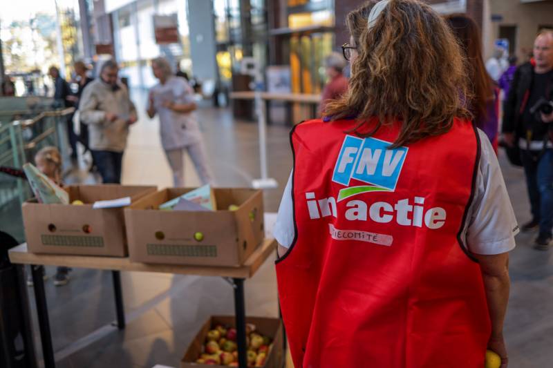 Ziekenhuizen plat door stakingen