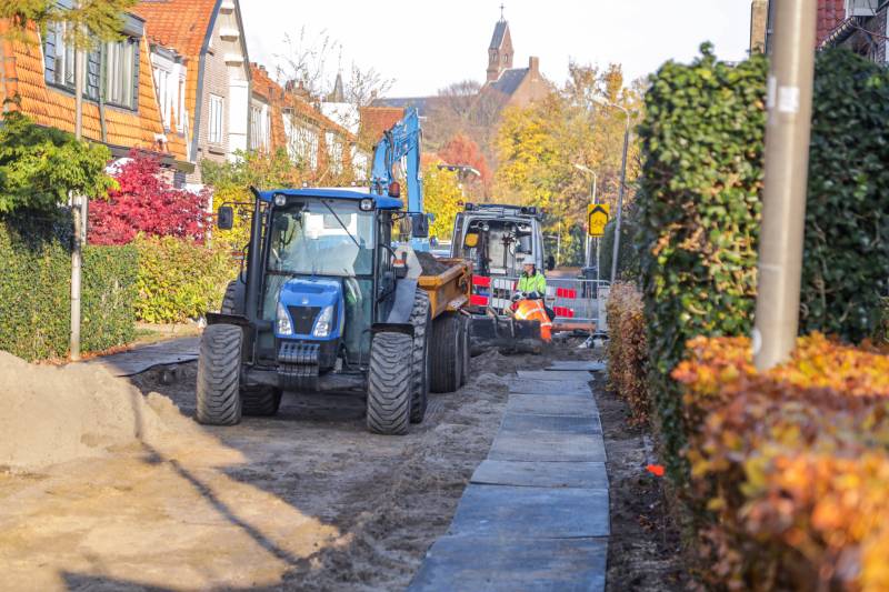 Waterleiding kaduuk na graafwerkzaamheden