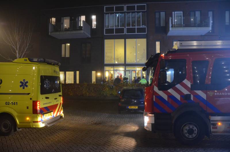 Brand in appartement begeleid wonen