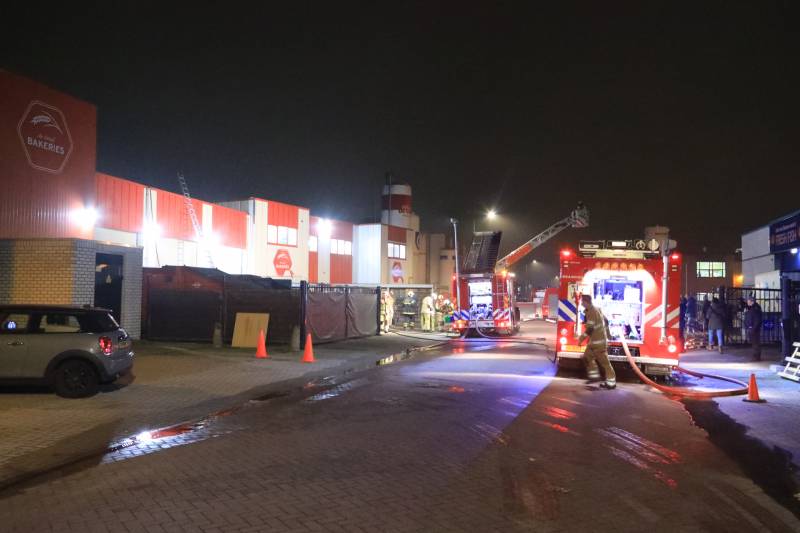Brand bij De Graaf Bakeries