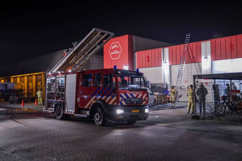 Brand bij De Graaf Bakeries