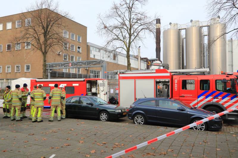 Ontruiming BN International na ongeval gevaarlijke stoffen