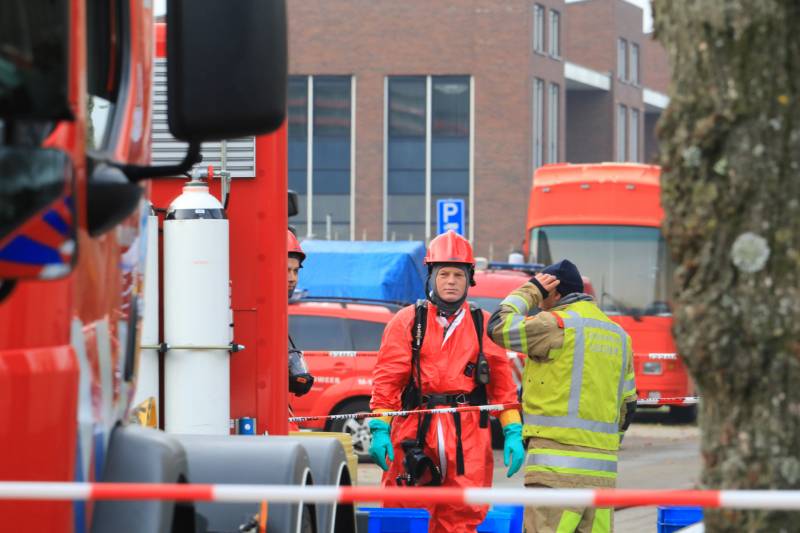 Ontruiming BN International na ongeval gevaarlijke stoffen