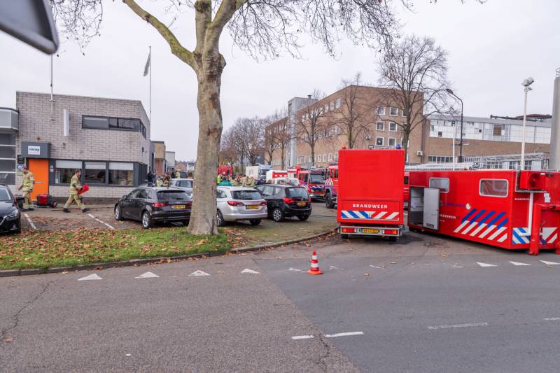 Ontruiming BN International na ongeval gevaarlijke stoffen