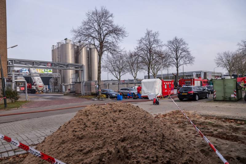 Ontruiming BN International na ongeval gevaarlijke stoffen