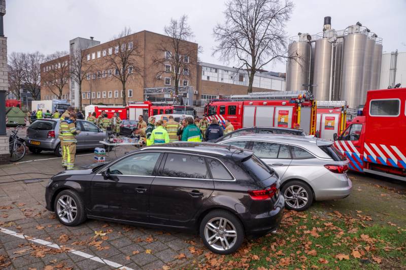 Ontruiming BN International na ongeval gevaarlijke stoffen