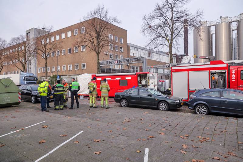 Ontruiming BN International na ongeval gevaarlijke stoffen