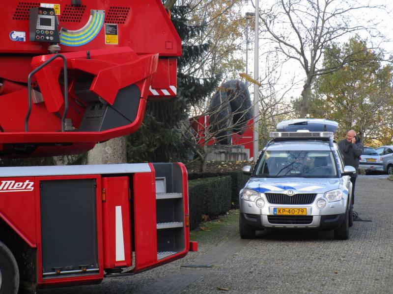 Verdacht pakketje bij kantoor Belastingdienst