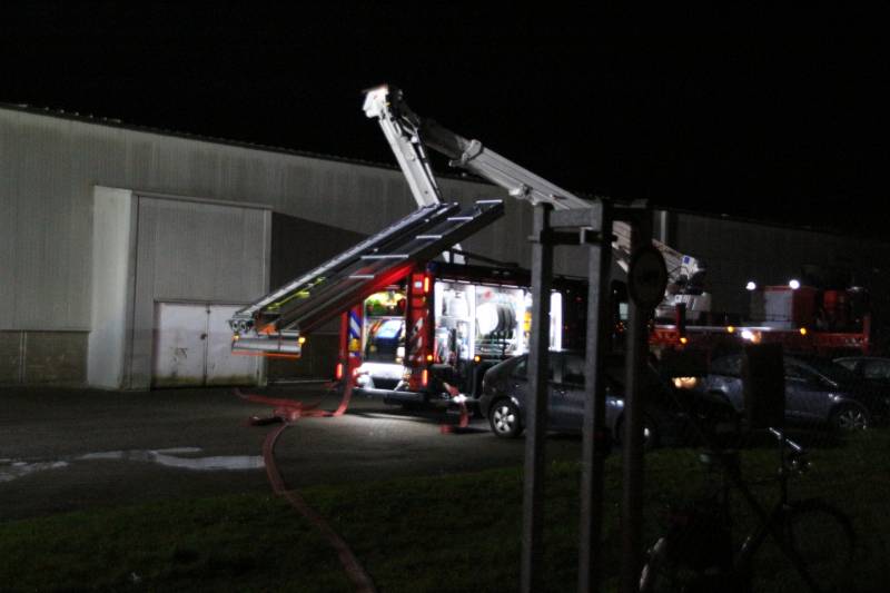 Brand in fabriek door afzuiginstallatie