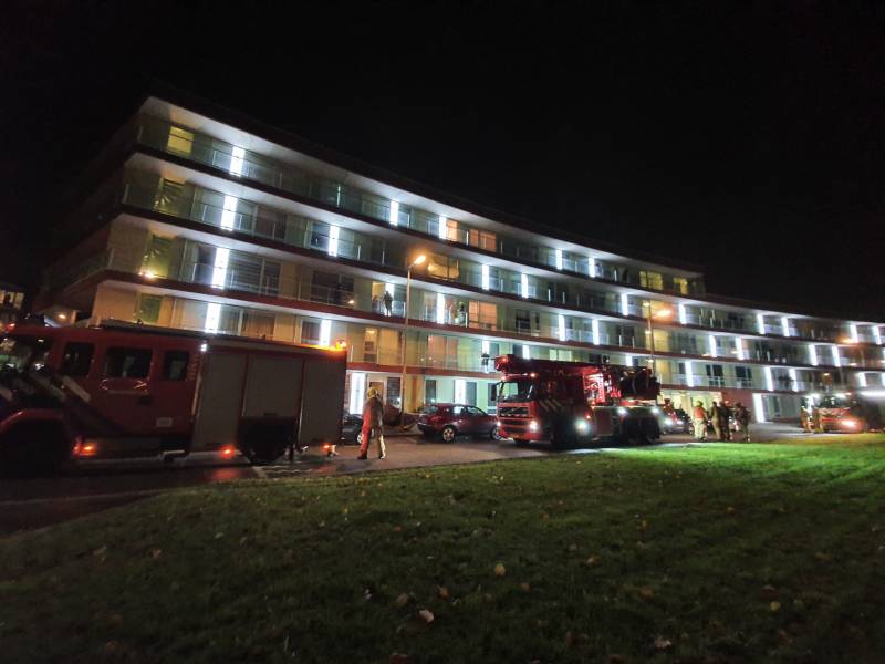 Brand in oven zorgt voor rookontwikkeling