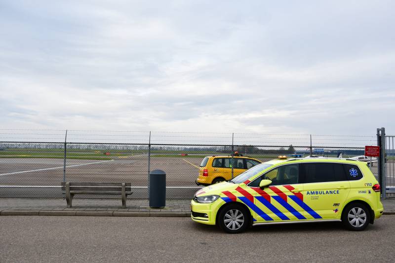 Veel hulpdiensten naar noodsituatie op vliegveld