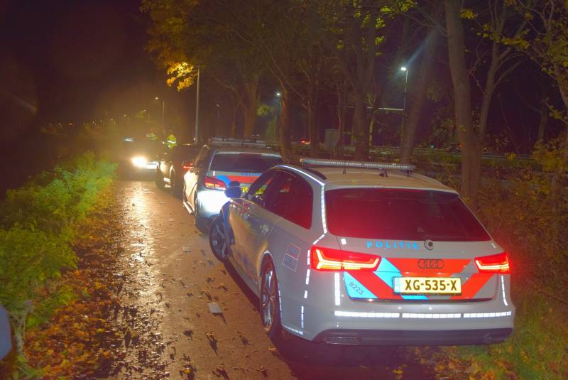 Achtervolging over A44 eindigt op fietspad