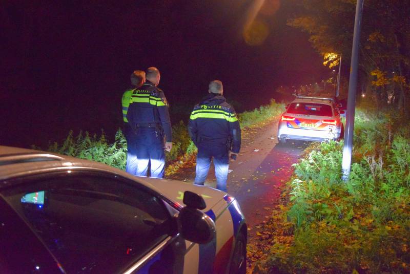 Achtervolging over A44 eindigt op fietspad