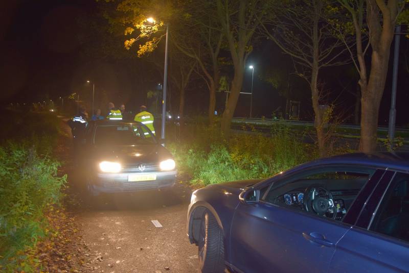 Achtervolging over A44 eindigt op fietspad