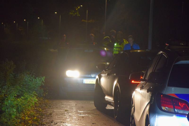 Achtervolging over A44 eindigt op fietspad