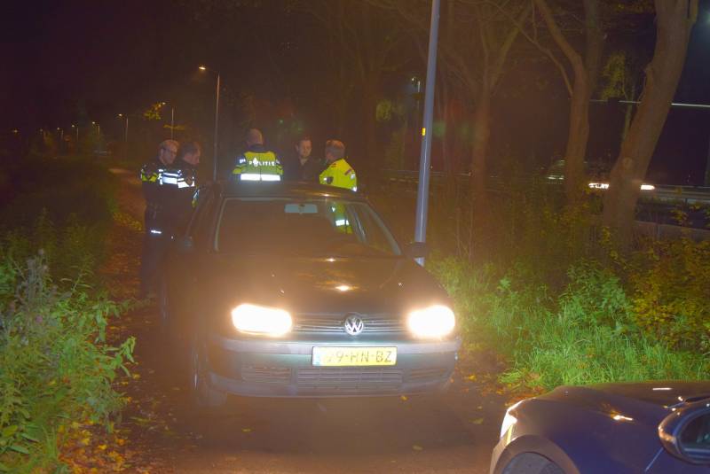 Achtervolging over A44 eindigt op fietspad