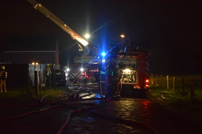 Woning verwoest na uitslaande brand