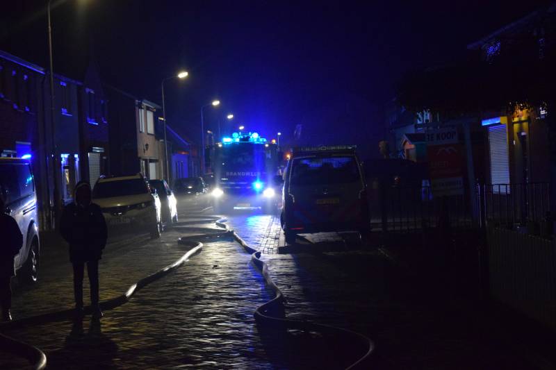 Woning verwoest na uitslaande brand