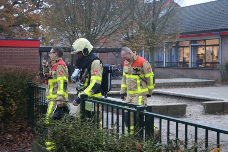 Vreemde lucht bij basisschool De Eendracht