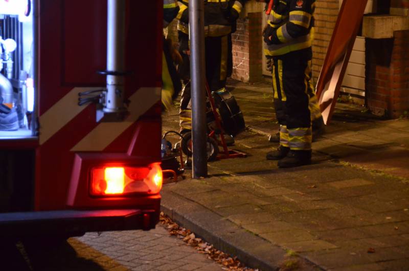 Woning geventileerd na brand in keuken