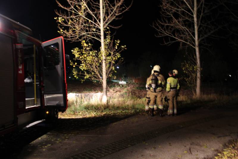 Gaslek in gastank vakkundig gedicht