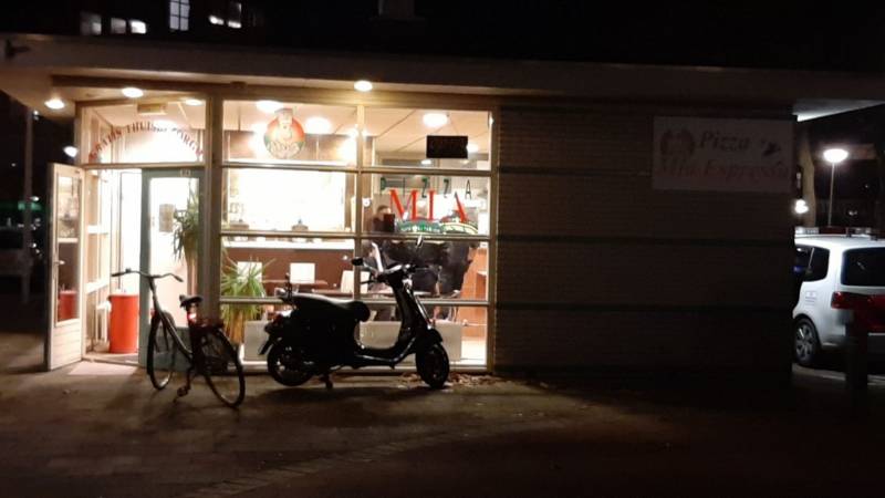 Gewapende overval op Pizza Mia Espressa