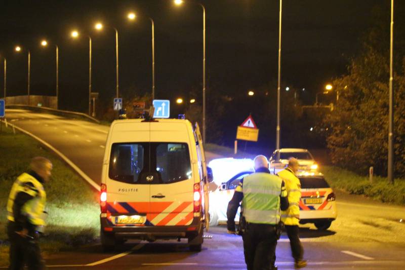 Politieauto beschadigd bij aanrijding