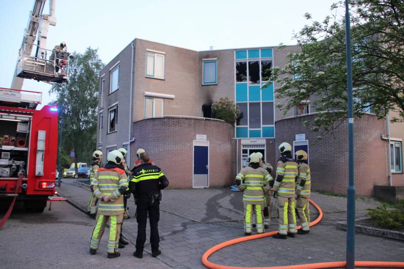 Twee jaar cel voor brand stichten in eigen woning