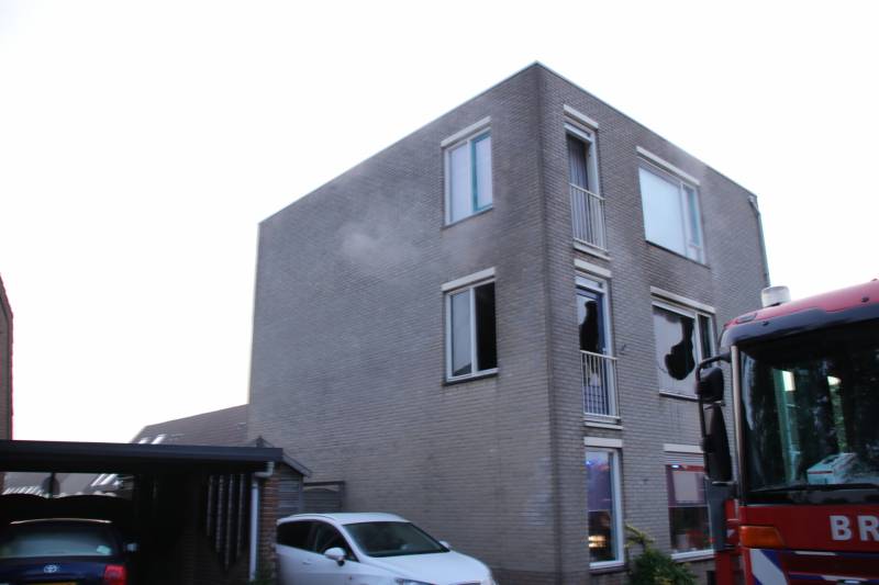 Twee jaar cel voor brand stichten in eigen woning